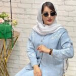 شومیز جین گلدوزی شکوفه (108)