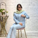 شومیز جین جیب نگیندار نوا (112)