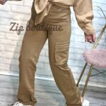 شلوار کارگو شکلاتی (153)