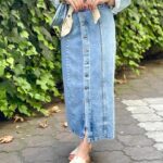 دامن‌جین‌جلو‌دکمه‌ نیهات (199)