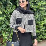 کت کراپ پلنگی ترکیبی نورا (242)