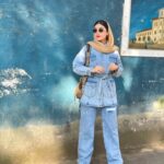 کت جین سه رنگ آروشا (250)