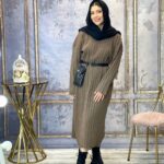 ماکسی بافت گرم بالا الین (257)