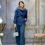 بارانی جین آستردار آیریا (266)