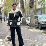 کت چرم ترکیبی بوفالو (313)