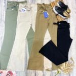 شلوار بوت‌کات کمروپایین ریش (339)