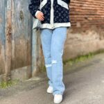 بگ آبی روشن زاپداربسته (336)