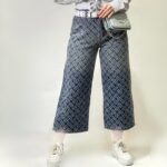 شلوار واید بگ طرحدار (369)