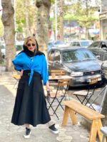 دامن کتان استانبل رنگی (354) - Image 38