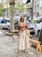 دامن کتان استانبل رنگی (354) - Image 33