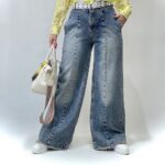 شلوار فولبگ برشدار (394)