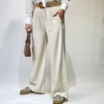 شلوار لنین نچرال استخوانی (409)