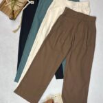 شلوار رنگی ژرسه خارجی (424)