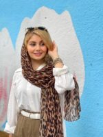 شال پلنگی حریر (475) - Image 21