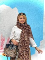 شال پلنگی حریر (475) - Image 16