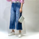 شلوار شافل واید دورنگ (490)