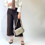 شلوار واید قهوه‌ای سوخته(524)