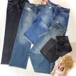 شلوار بگ و شافل ذغالی (554)