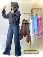 سویشرت داخل کرکدار  کلاهدار‌(569) - Image 3