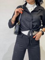 نیمبگ مشکی دودی ذغالی (574) - Image 15