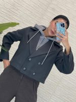 کراپ فوتر کلاهدار (583) - Image 5