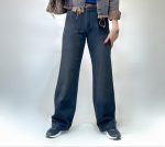 شلوار نیمبگ سرمه‌ای سیر (593) - Image 3