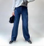 شلوار نیمبگ واید دورنگ (594) - Image 4