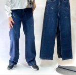 شلوار نیمبگ واید دورنگ (594) - Image 2