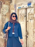 کت کراپ رنگی پایین ریشدار بهار(597) - Image 8