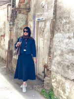 کت کراپ رنگی پایین ریشدار بهار(597) - Image 7