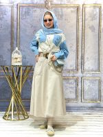 دامن کتان استانبول رنگی (599) - Image 7