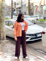 شلوار سیلک رنگی (606) - Image 7