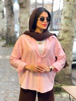 شومیز سیلک رنگی آسمان (601) - Image 11