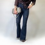 شلوار بوت‌کات پایین ریش (605)