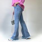 شلوار بوت‌کات پایین ریش(609) - Image 3