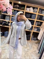 کت لنین راه‌راه نیلا (617) - Image 5