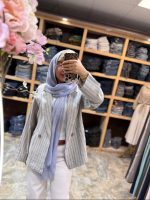 کت لنین راه‌راه نیلا (617) - Image 4