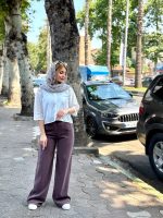 شلوار سیلک مدا رنگی (635)