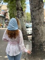 شومیز اسلپ پشت بند (646) - Image 3