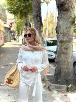شومیز پری بغل گره (650) - Image 8