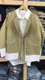 کت شلوار وشومیز سه تیکه دلنازمغزی دوزی (۱۰۰) - Image 12