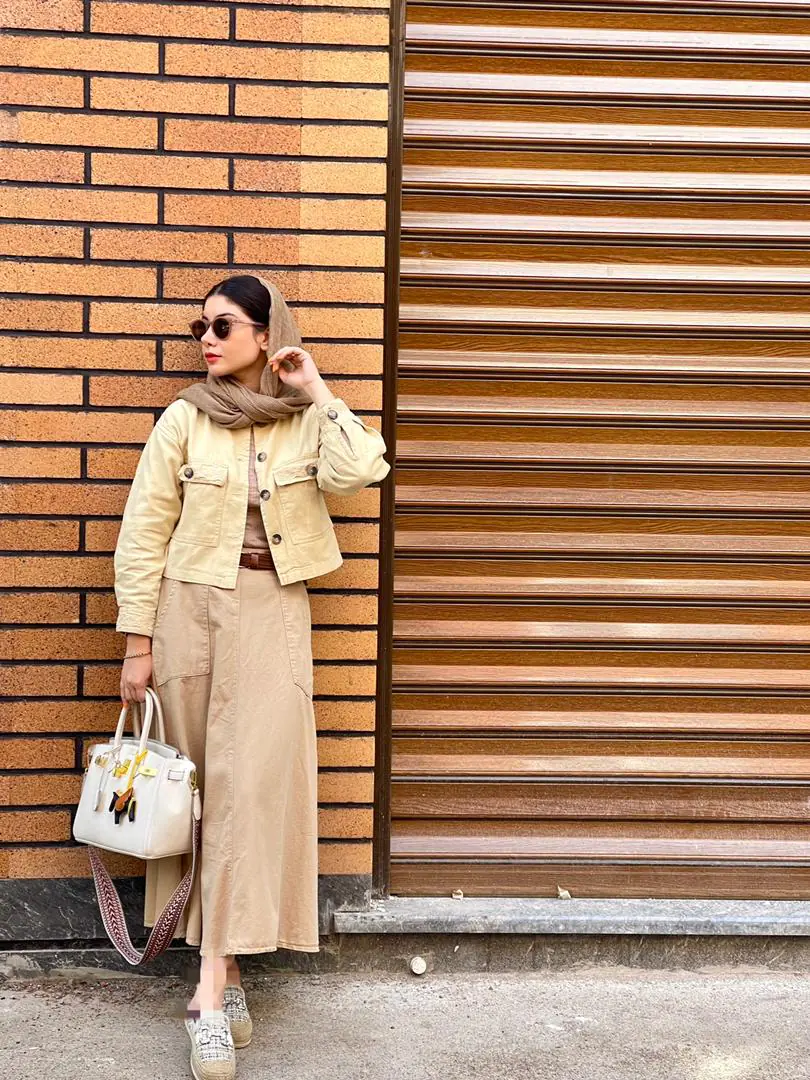 کت کراپ گلدوزی صنوبر(228) - Image 11