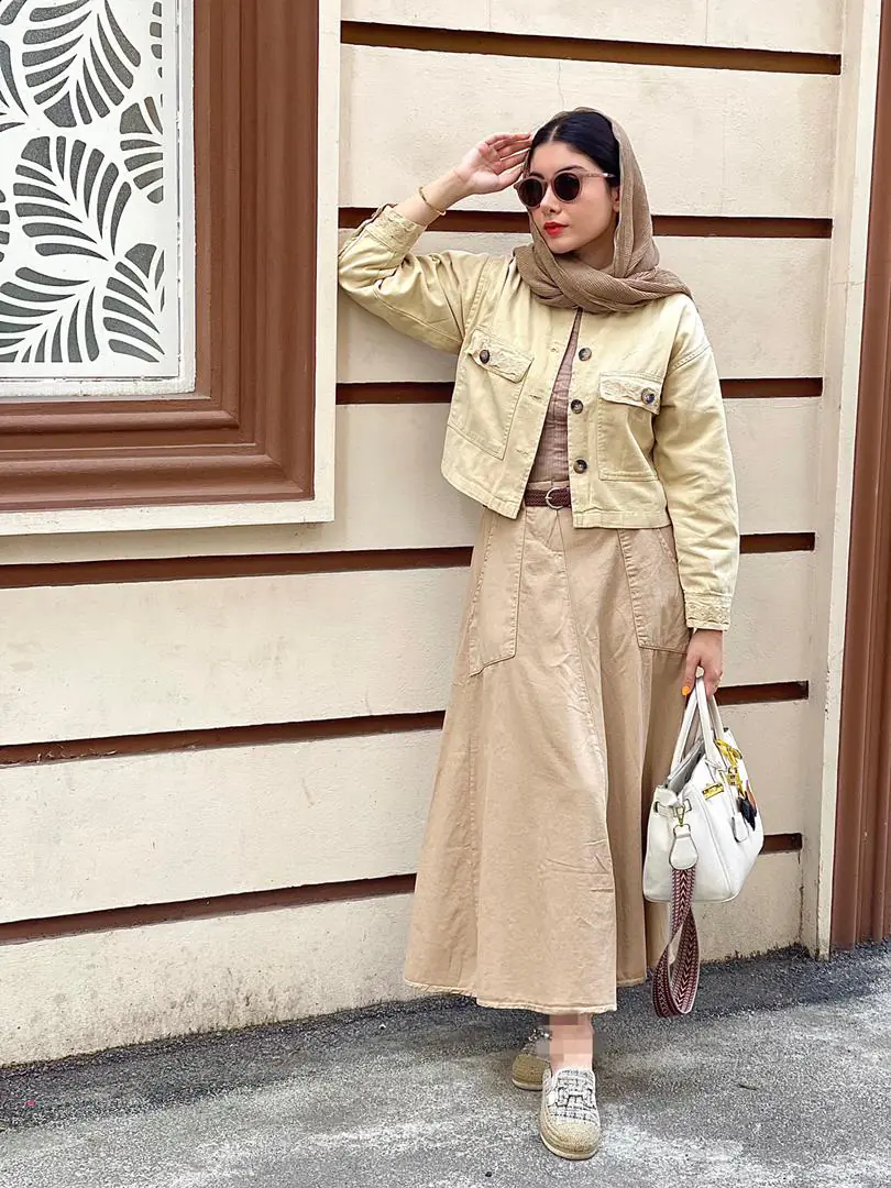 کت کراپ گلدوزی صنوبر(228) - Image 12