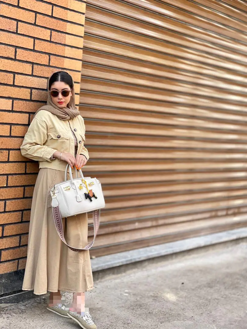 کت کراپ گلدوزی صنوبر(228) - Image 6