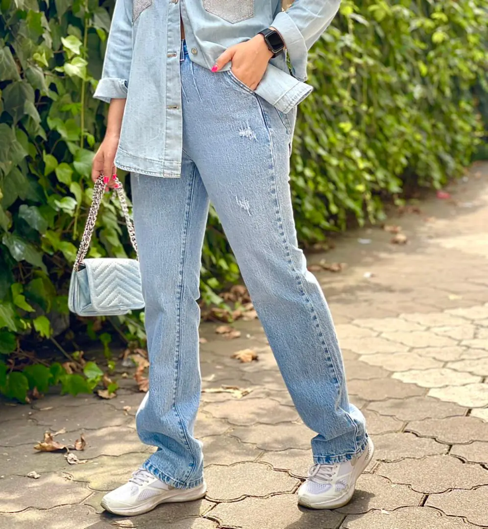 شلوار نیمبگ واید (224) - Image 2