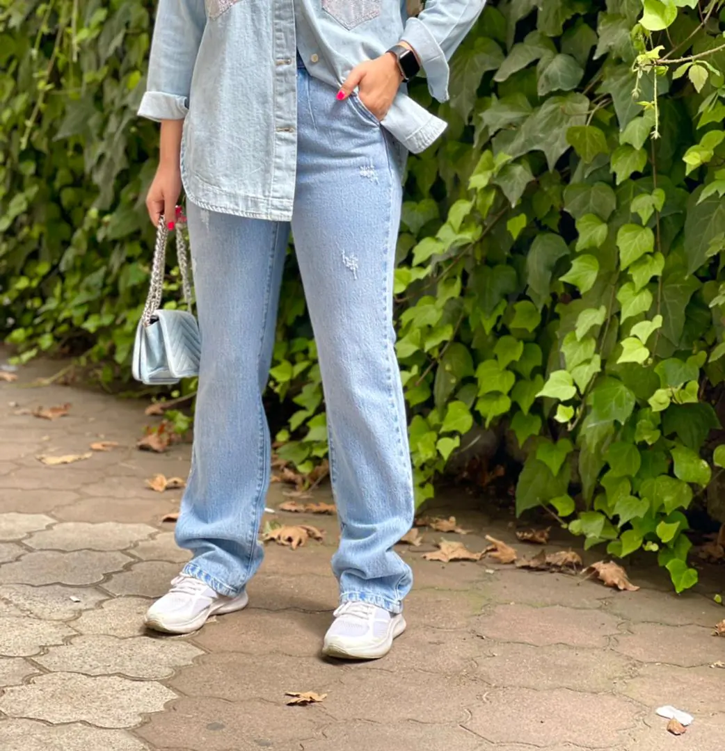 شلوار نیمبگ واید (224) - Image 1