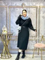 ماکسی بافت گرم بالا الین (257) - Image 9