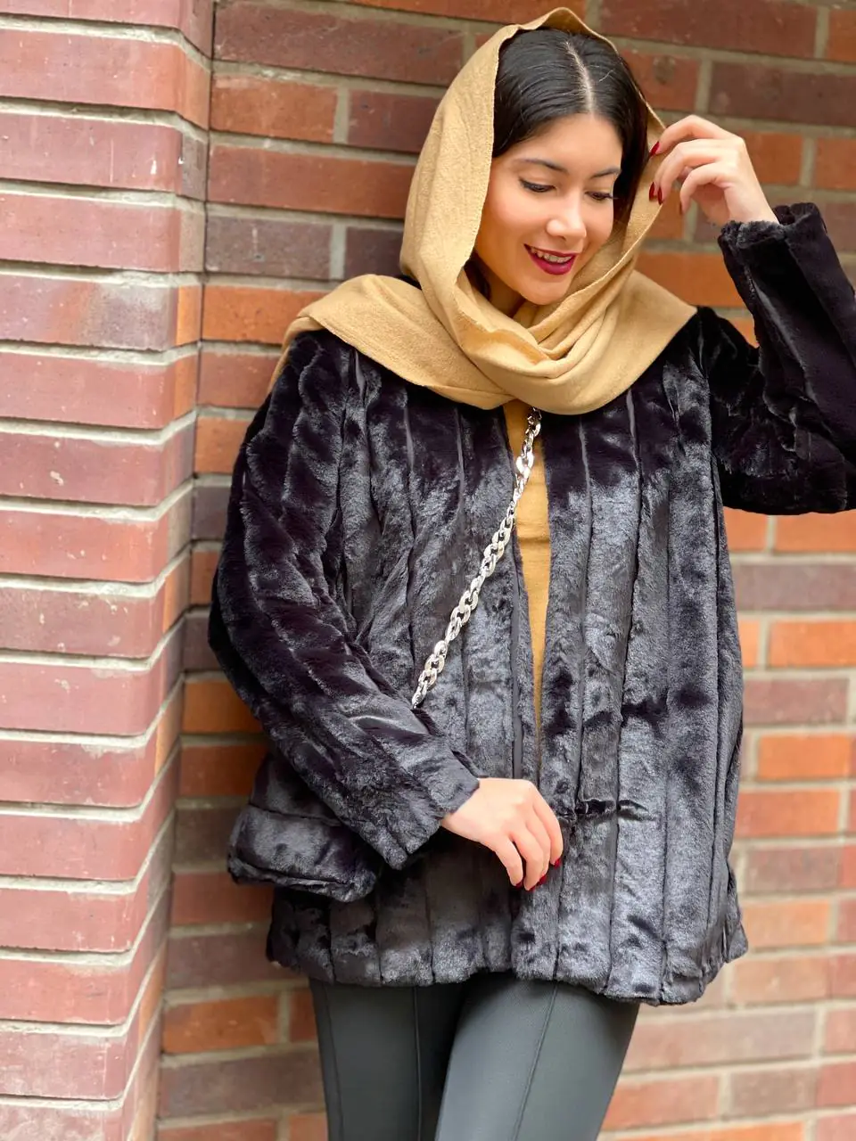 پالتو پوست کیفدار توتیا (285) - Image 3