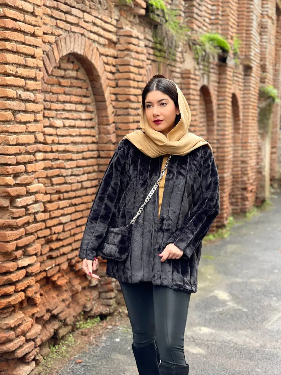 پالتو پوست کیفدار توتیا (285) - Image 5