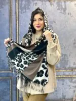 شال موهر پلنگی(296) - Image 4